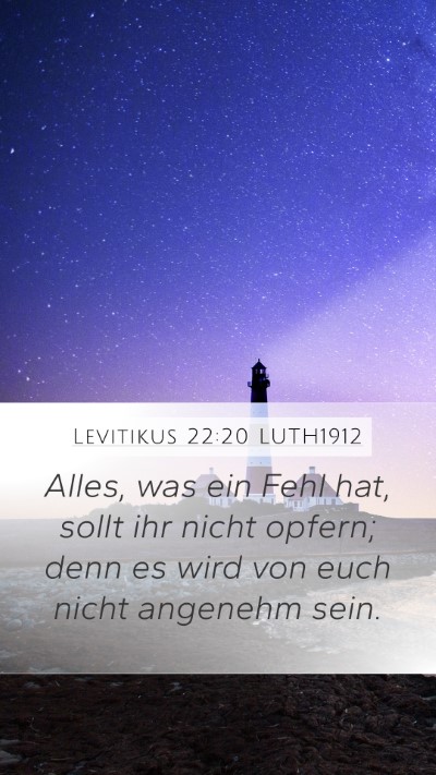 Levitikus 22:20 LUTH1912 Bible Verse Image