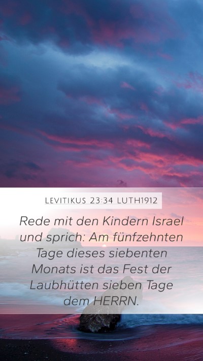 Levitikus 23:34 LUTH1912 Bible Verse Image