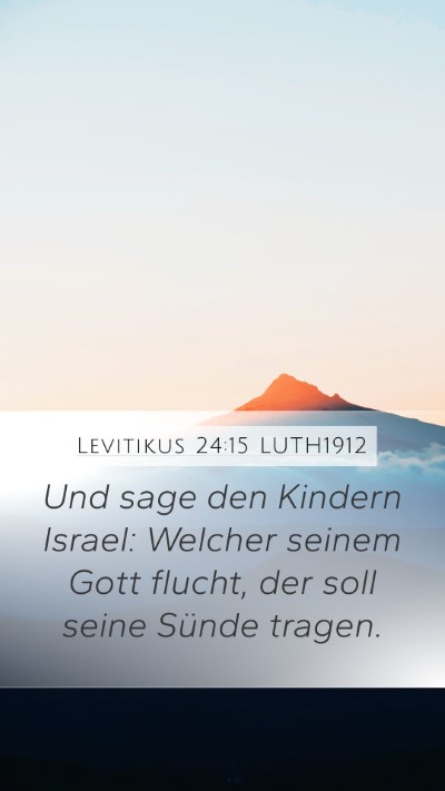 Levitikus 24:15 LUTH1912 Bible Verse Image