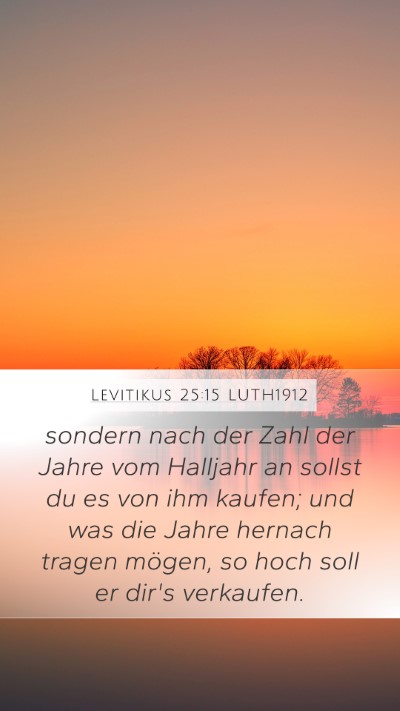 Levitikus 25:15 LUTH1912 Bible Verse Image