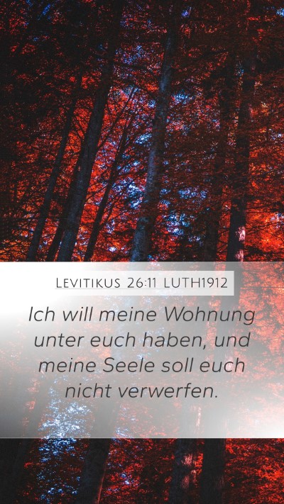 Levitikus 26:11 LUTH1912 Bible Verse Image