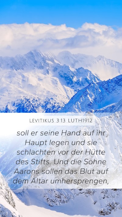 Levitikus 3:13 LUTH1912 Bible Verse Image