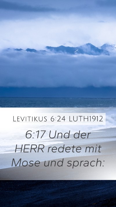 Levitikus 6:24 LUTH1912 Bible Verse Image