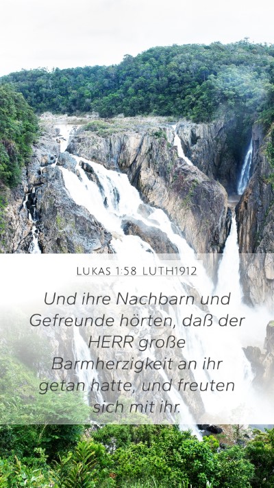 Lukas 1:58 LUTH1912 Bible Verse Image