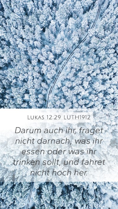 Lukas 12:29 LUTH1912 Bible Verse Image