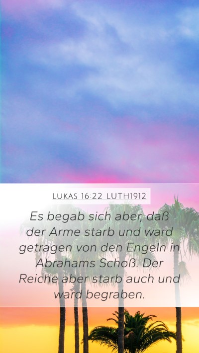 Lukas 16:22 LUTH1912 Bible Verse Image