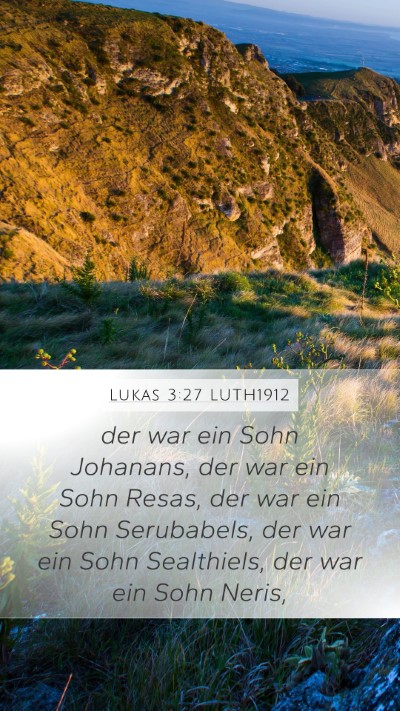 Lukas 3:27 LUTH1912 Bible Verse Image