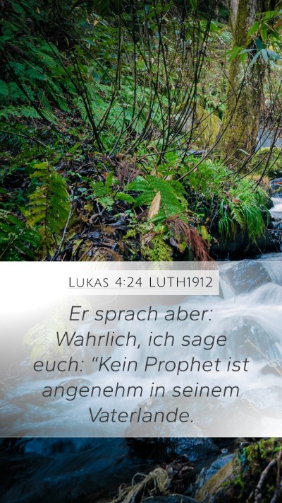 Lukas 4:24 LUTH1912 Bible Verse Image