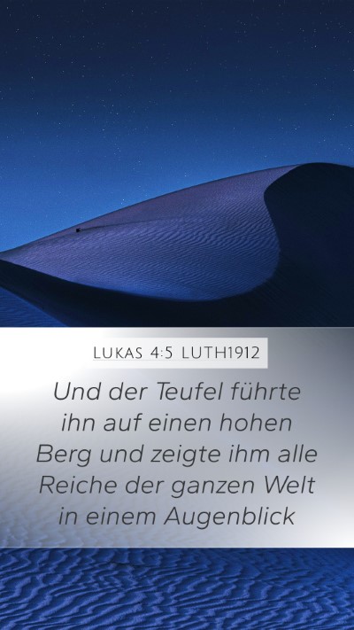 Lukas 4:5 LUTH1912 Bible Verse Image