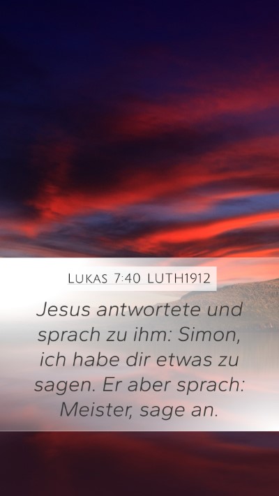 Lukas 7:40 LUTH1912 Bible Verse Image