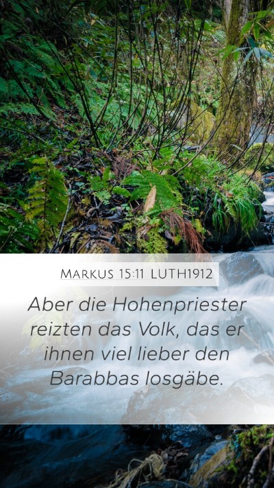 Markus 15:11 LUTH1912 Bible Verse Image