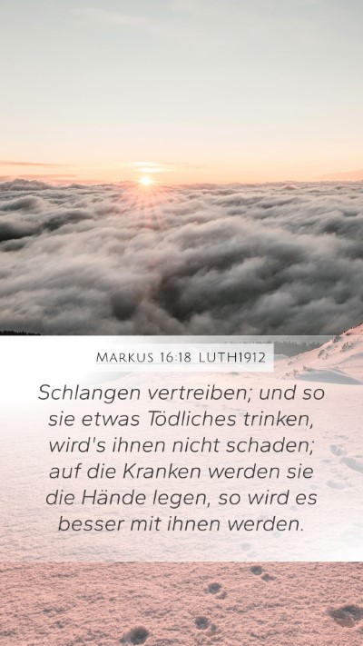 Markus 16:18 LUTH1912 Bible Verse Image