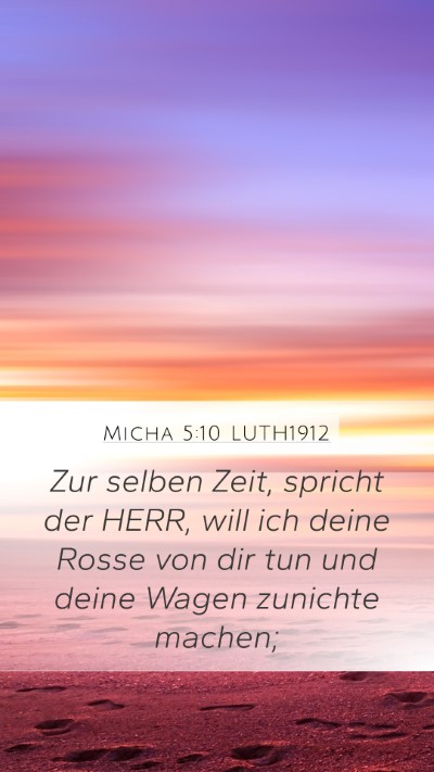 Micha 5:10 LUTH1912 Bible Verse Image