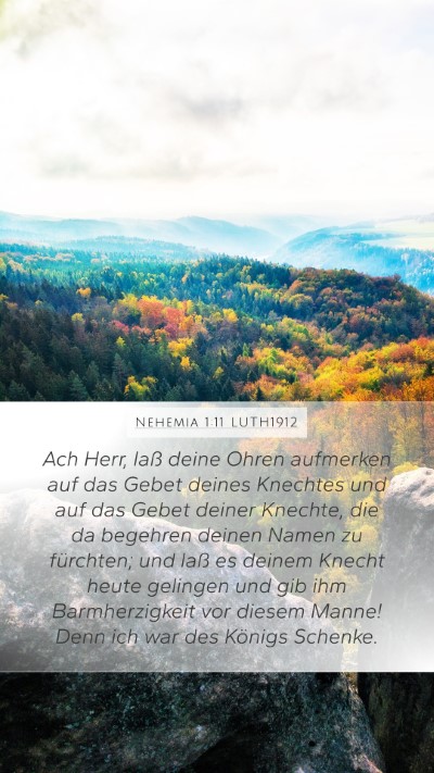 Nehemia 1:11 LUTH1912 Bible Verse Image