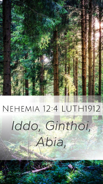 Nehemia 12:4 LUTH1912 Bible Verse Image