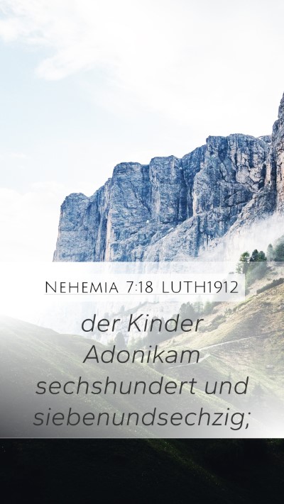 Nehemia 7:18 LUTH1912 Bible Verse Image