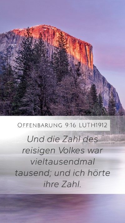 Offenbarung 9:16 LUTH1912 Bible Verse Image