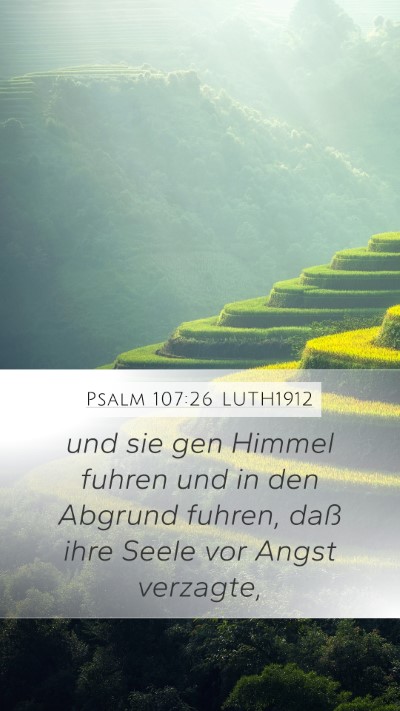 Psalm 107:26 LUTH1912 Bible Verse Image