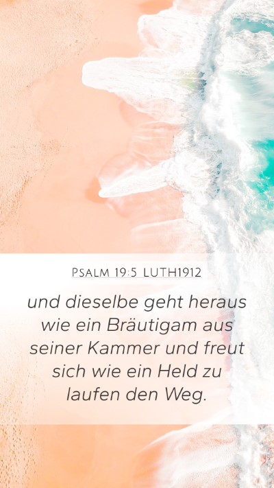 Psalm 19:5 LUTH1912 Bible Verse Image