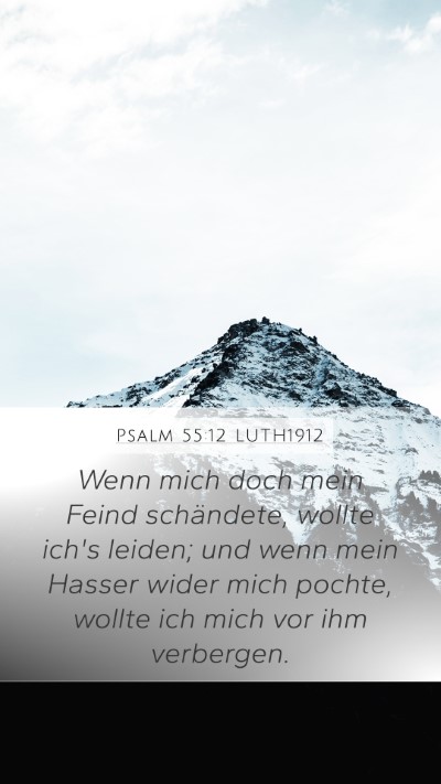 Psalm 55:12 LUTH1912 Bible Verse Image
