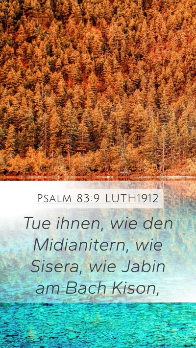 Psalm 83:9 LUTH1912 Bible Verse Image