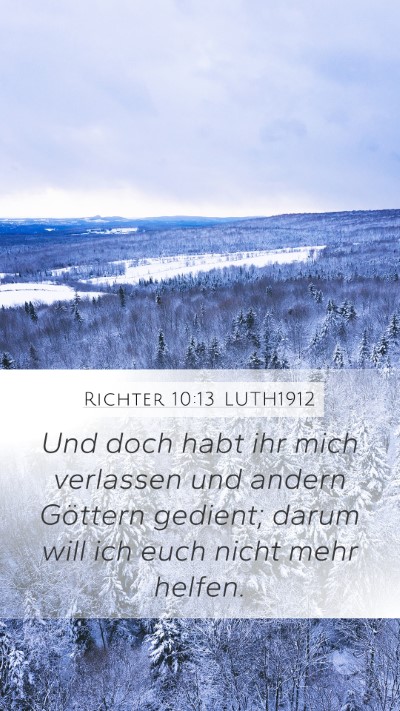 Richter 10:13 LUTH1912 Bible Verse Image
