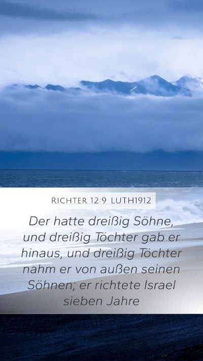 Richter 12:9 LUTH1912 Bible Verse Image