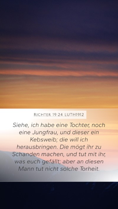 Richter 19:24 LUTH1912 Bible Verse Image