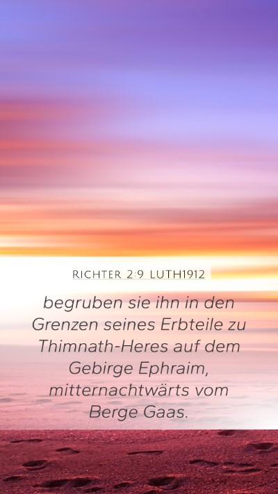 Richter 2:9 LUTH1912 Bible Verse Image