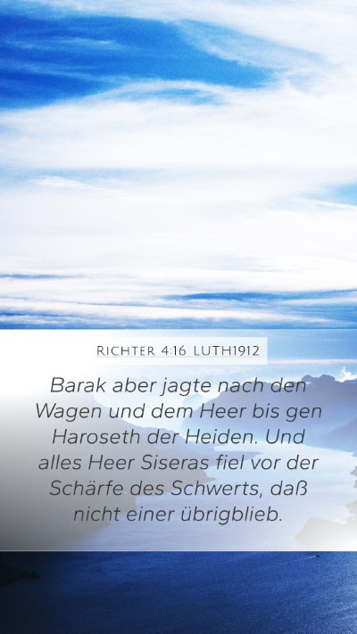 Richter 4:16 LUTH1912 Bible Verse Image