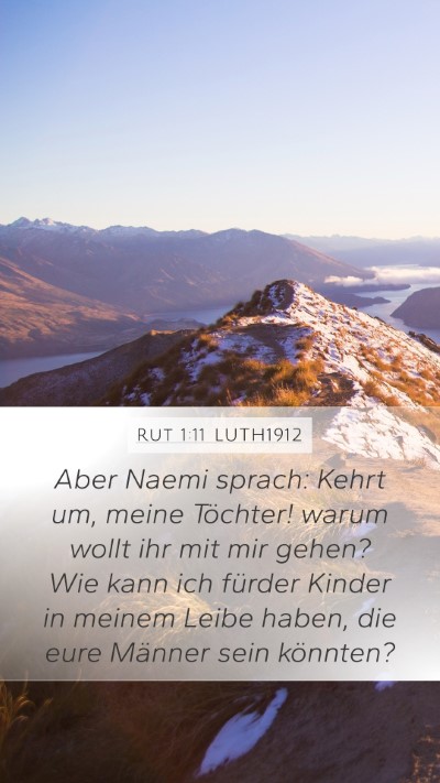 Rut 1:11 LUTH1912 Bible Verse Image