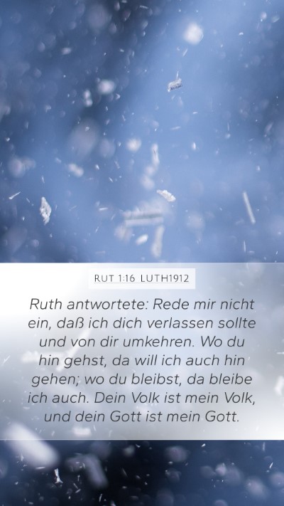 Rut 1:16 LUTH1912 Bible Verse Image