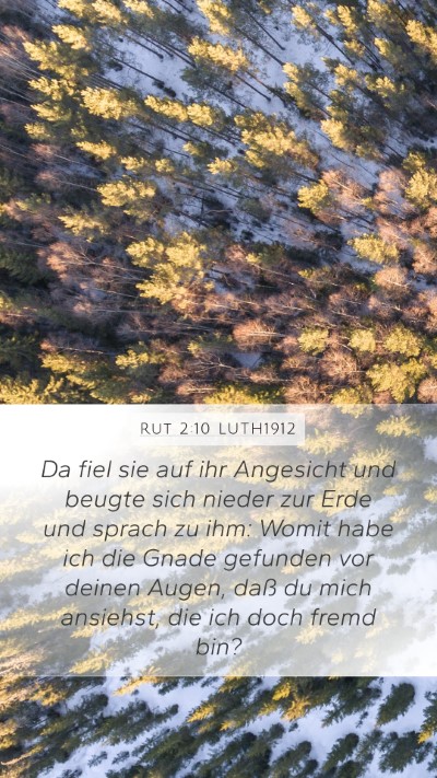 Rut 2:10 LUTH1912 Bible Verse Image