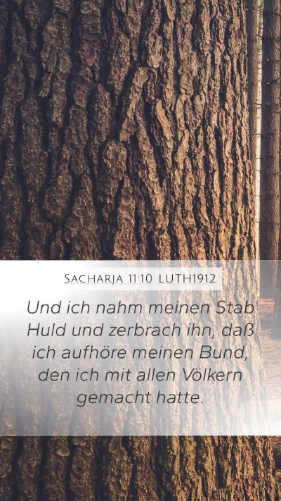 Sacharja 11:10 LUTH1912 Bible Verse Image