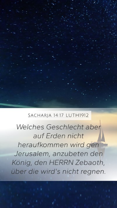 Sacharja 14:17 LUTH1912 Bible Verse Image