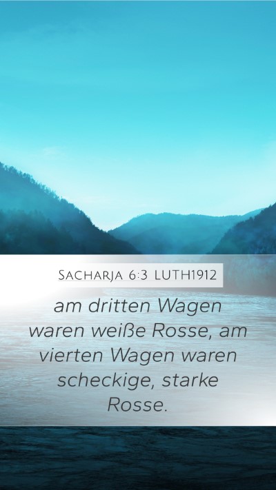 Sacharja 6:3 LUTH1912 Bible Verse Image