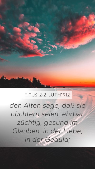 Titus 2:2 LUTH1912 Bible Verse Image